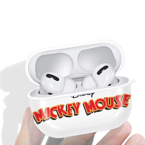 ミッキーマウス Mickey Mouse 【AirPods Pro用】ハードシェル保護ケース 耐衝撃・防指紋・カラビナ付き商品仕様