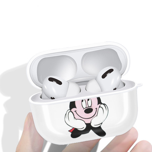 ミッキーマウス Mickey Mouse 【AirPods Pro用】ハードシェル保護ケース 耐衝撃・防指紋・カラビナ付き商品仕様