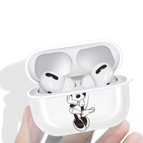 ミッキーマウス Mickey Mouse 【AirPods Pro用】ハードシェル保護ケース 耐衝撃・防指紋・カラビナ付き商品仕様