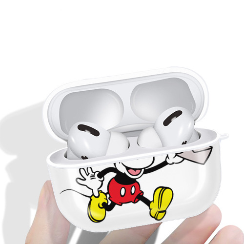 ミッキーマウス Mickey Mouse 【AirPods Pro用】ハードシェル保護ケース 耐衝撃・防指紋・カラビナ付き商品仕様
