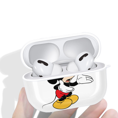 ミッキーマウス Mickey Mouse 【AirPods Pro用】ハードシェル保護ケース 耐衝撃・防指紋・カラビナ付き商品仕様