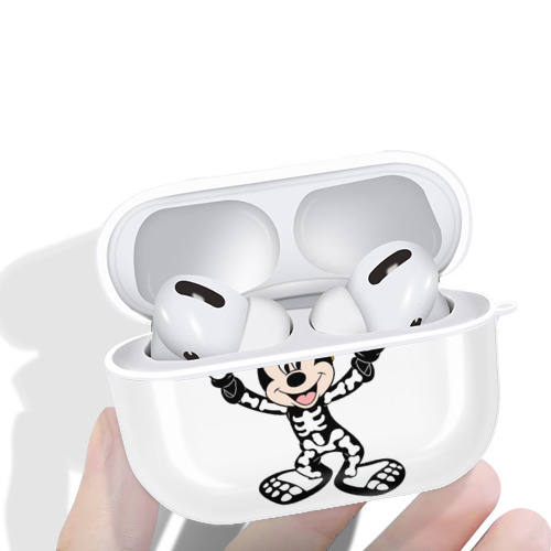 ミッキーマウス Mickey Mouse 【AirPods Pro用】ハードシェル保護ケース 耐衝撃・防指紋・カラビナ付き商品仕様