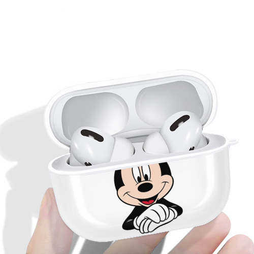 ミッキーマウス Mickey Mouse 【AirPods Pro用】ハードシェル保護ケース 耐衝撃・防指紋・カラビナ付き商品仕様