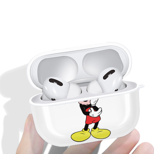 ミッキーマウス Mickey Mouse 【AirPods Pro用】ハードシェル保護ケース 耐衝撃・防指紋・カラビナ付き商品仕様