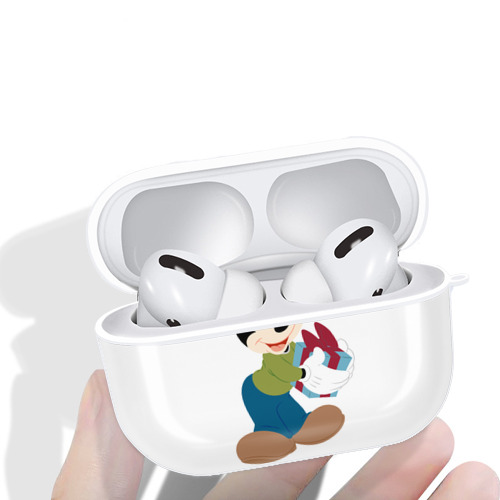 ミッキーマウス Mickey Mouse 【AirPods Pro用】ハードシェル保護ケース 耐衝撃・防指紋・カラビナ付き商品仕様