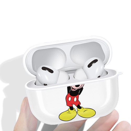 ミッキーマウス Mickey Mouse 【AirPods Pro用】ハードシェル保護ケース 耐衝撃・防指紋・カラビナ付き商品仕様