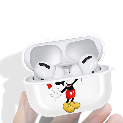 ミッキーマウス Mickey Mouse 【AirPods Pro用】ハードシェル保護ケース 耐衝撃・防指紋・カラビナ付き商品仕様