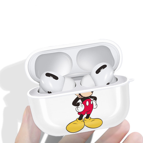 ミッキーマウス Mickey Mouse 【AirPods Pro用】ハードシェル保護ケース 耐衝撃・防指紋・カラビナ付き商品仕様