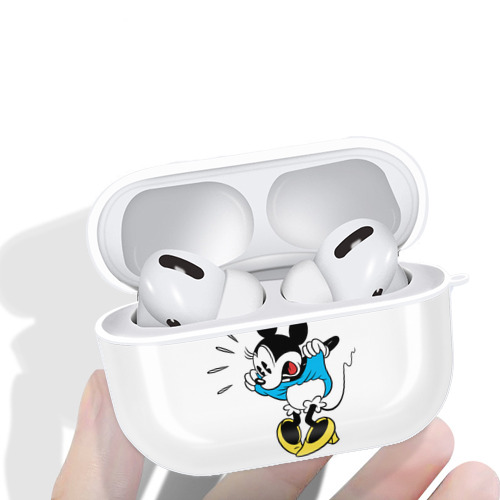ミッキーマウス Mickey Mouse 【AirPods Pro用】ハードシェル保護ケース 耐衝撃・防指紋・カラビナ付き商品仕様