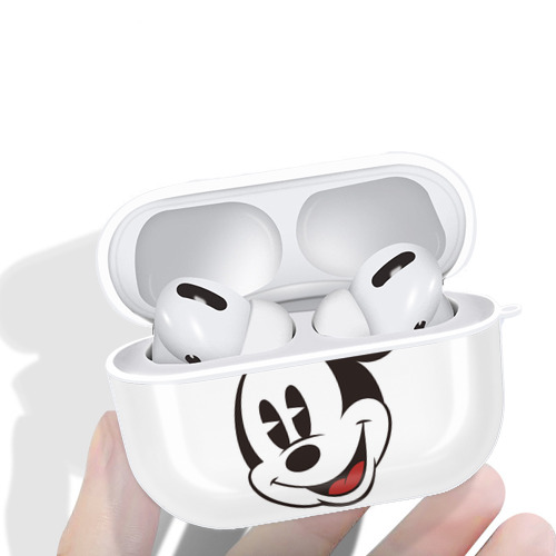 ミッキーマウス Mickey Mouse 【AirPods Pro用】ハードシェル保護ケース 耐衝撃・防指紋・カラビナ付き商品仕様