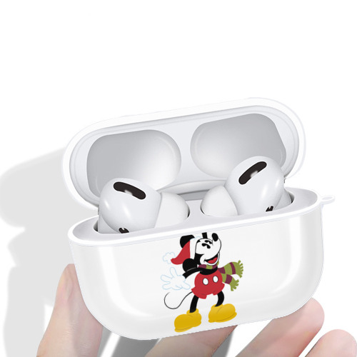 ミッキーマウス Mickey Mouse 【AirPods Pro用】ハードシェル保護ケース 耐衝撃・防指紋・カラビナ付き商品仕様