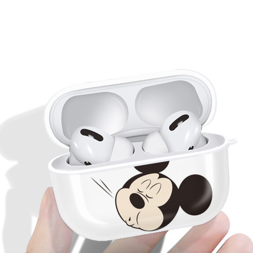 ミッキーマウス Mickey Mouse 【AirPods Pro用】ハードシェル保護ケース 耐衝撃・防指紋・カラビナ付き商品仕様