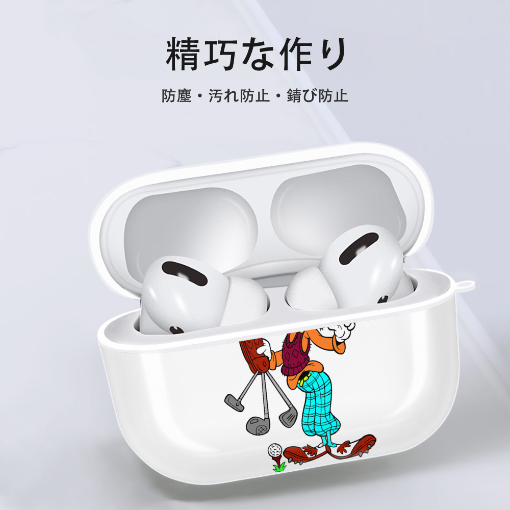 ミッキーマウス Mickey Mouse 【AirPods Pro用】ハードシェル保護ケース 耐衝撃・防指紋・カラビナ付き商品仕様