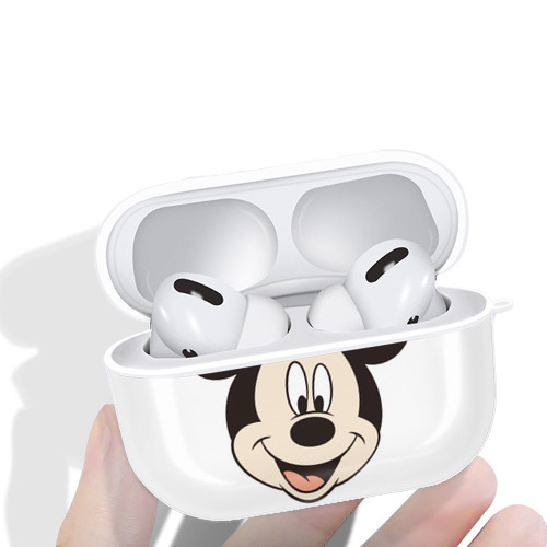 ミッキーマウス Mickey Mouse 【AirPods Pro用】ハードシェル保護ケース 耐衝撃・防指紋・カラビナ付き商品仕様