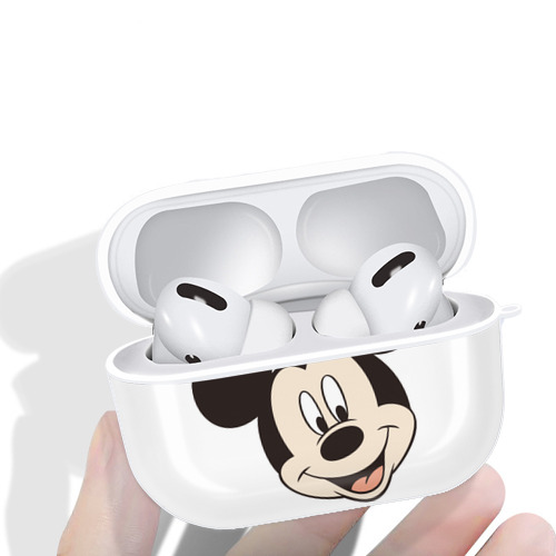 ミッキーマウス Mickey Mouse 【AirPods Pro用】ハードシェル保護ケース 耐衝撃・防指紋・カラビナ付き商品仕様