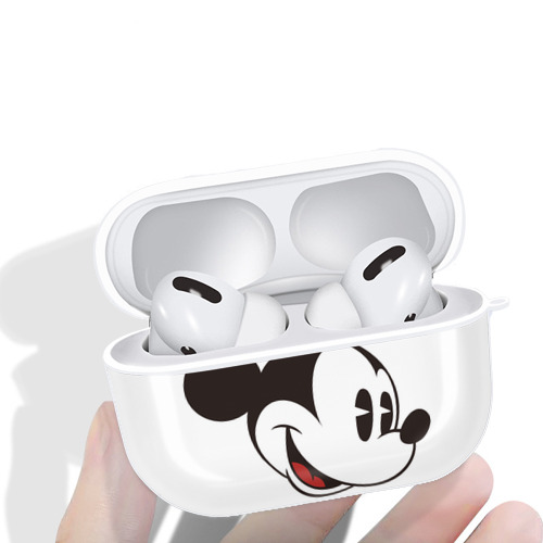 ミッキーマウス Mickey Mouse 【AirPods Pro用】ハードシェル保護ケース 耐衝撃・防指紋・カラビナ付き商品仕様