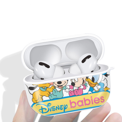 ミッキーマウス Mickey Mouse 【AirPods Pro用】ハードシェル保護ケース 耐衝撃・防指紋・カラビナ付き商品仕様