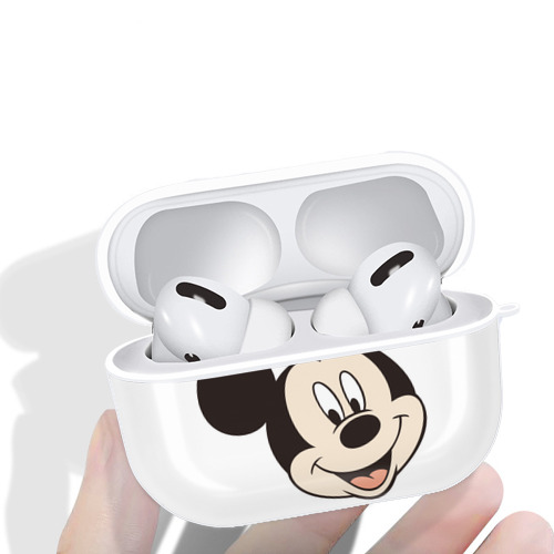 ミッキーマウス Mickey Mouse 【AirPods Pro用】ハードシェル保護ケース 耐衝撃・防指紋・カラビナ付き商品仕様
