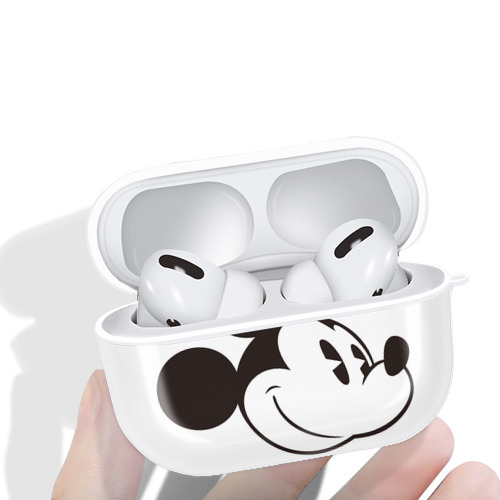 ミッキーマウス Mickey Mouse 【AirPods Pro用】ハードシェル保護ケース 耐衝撃・防指紋・カラビナ付き商品仕様
