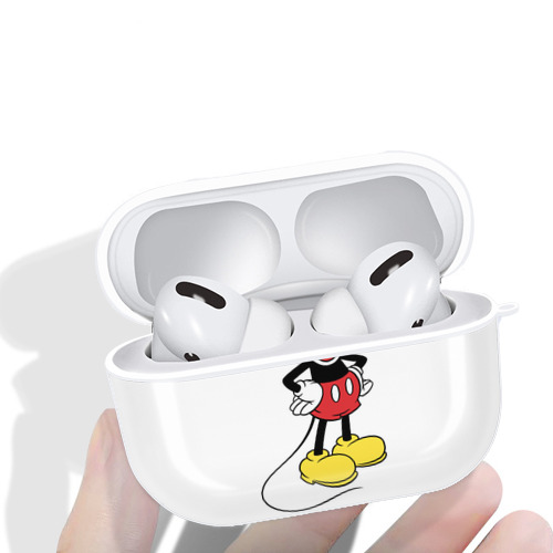 ミッキーマウス Mickey Mouse 【AirPods Pro用】ハードシェル保護ケース 耐衝撃・防指紋・カラビナ付き商品仕様