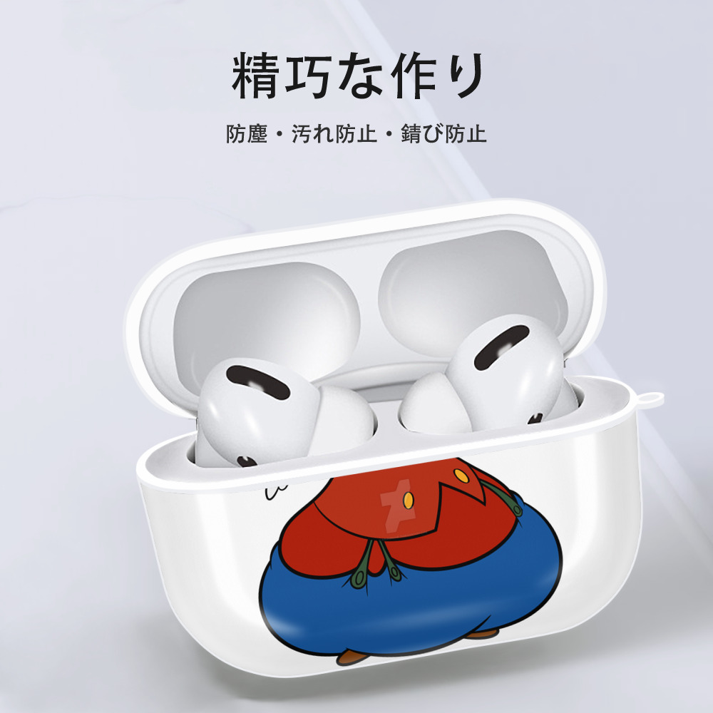 ミッキーマウス Mickey Mouse 【AirPods Pro用】ハードシェル保護ケース 耐衝撃・防指紋・カラビナ付き商品仕様