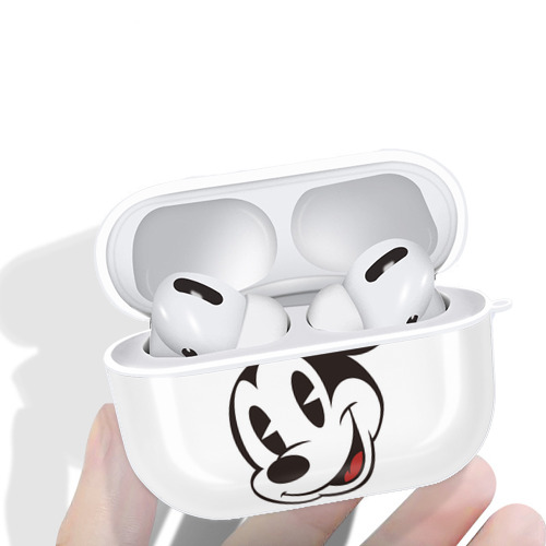 ミッキーマウス Mickey Mouse 【AirPods Pro用】ハードシェル保護ケース 耐衝撃・防指紋・カラビナ付き商品仕様