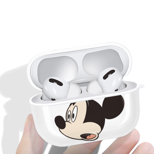ミッキーマウス Mickey Mouse 【AirPods Pro用】ハードシェル保護ケース 耐衝撃・防指紋・カラビナ付き商品仕様
