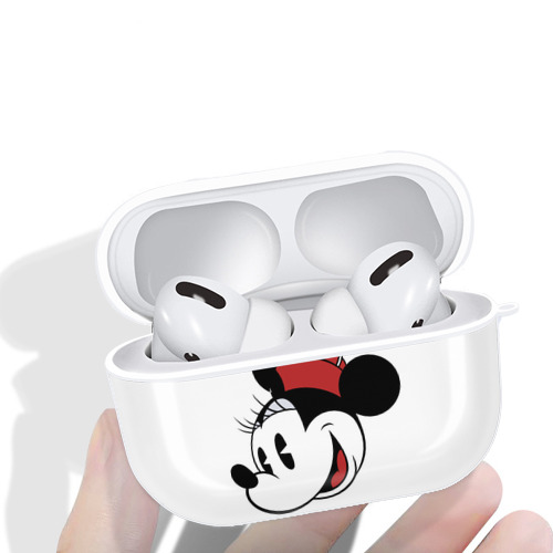 ミッキーマウス Mickey Mouse 【AirPods Pro用】ハードシェル保護ケース 耐衝撃・防指紋・カラビナ付き商品仕様