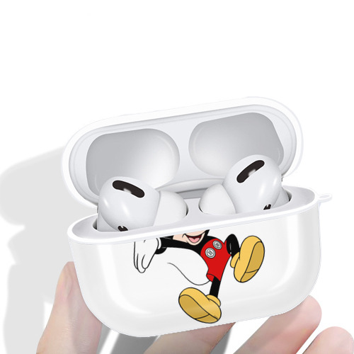 ミッキーマウス Mickey Mouse 【AirPods Pro用】ハードシェル保護ケース 耐衝撃・防指紋・カラビナ付き商品仕様