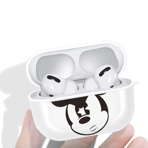 ミッキーマウス Mickey Mouse 【AirPods Pro用】ハードシェル保護ケース 耐衝撃・防指紋・カラビナ付き商品仕様