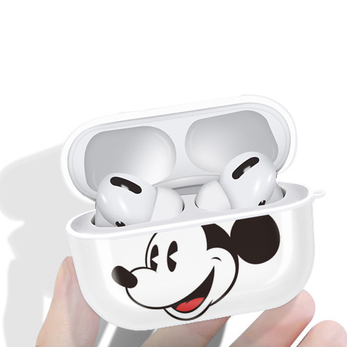 ミッキーマウス Mickey Mouse 【AirPods Pro用】ハードシェル保護ケース 耐衝撃・防指紋・カラビナ付き商品仕様