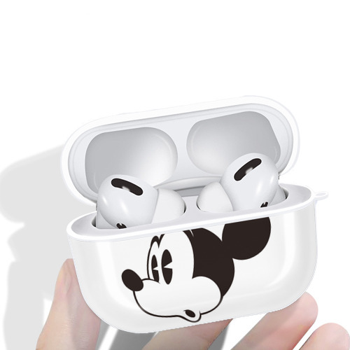 ミッキーマウス Mickey Mouse 【AirPods Pro用】ハードシェル保護ケース 耐衝撃・防指紋・カラビナ付き商品仕様