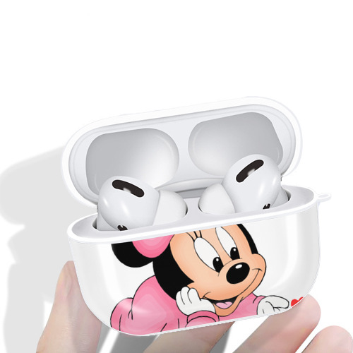 ミッキーマウス Mickey Mouse 【AirPods Pro用】ハードシェル保護ケース 耐衝撃・防指紋・カラビナ付き商品仕様
