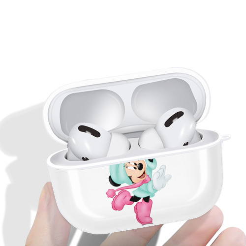 ミッキーマウス Mickey Mouse 【AirPods Pro用】ハードシェル保護ケース 耐衝撃・防指紋・カラビナ付き商品仕様