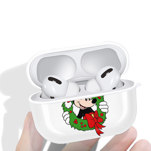 ミッキーマウス Mickey Mouse 【AirPods Pro用】ハードシェル保護ケース 耐衝撃・防指紋・カラビナ付き商品仕様