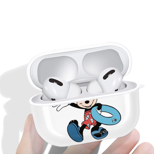 ミッキーマウス Mickey Mouse 【AirPods Pro用】ハードシェル保護ケース 耐衝撃・防指紋・カラビナ付き商品仕様