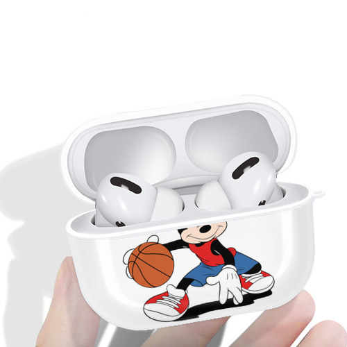 ミッキーマウス Mickey Mouse 【AirPods Pro用】ハードシェル保護ケース 耐衝撃・防指紋・カラビナ付き商品仕様