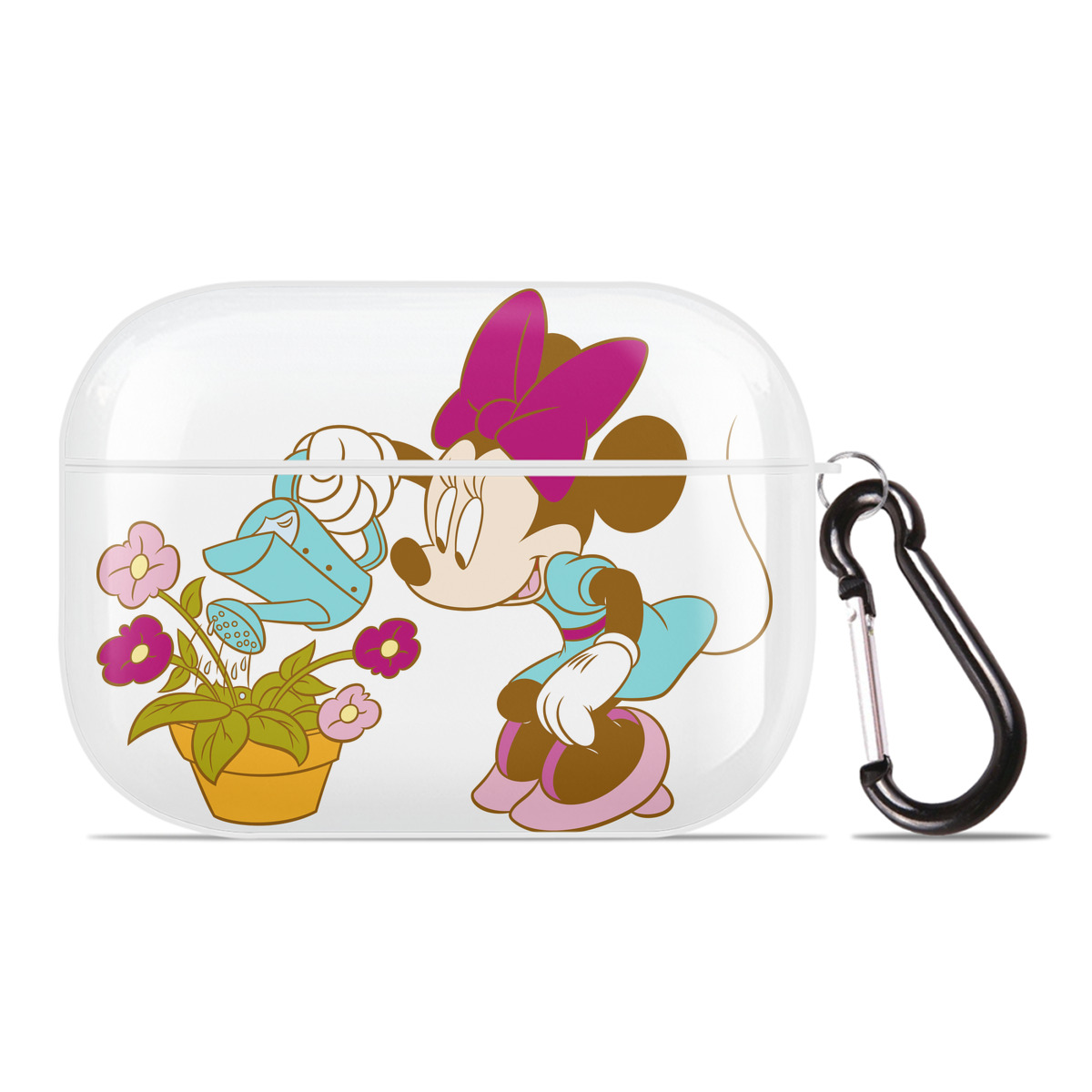 （画像用） ミッキーマウス Mickey Mouse 【AirPods Pro用】ハードシェル保護ケース 耐衝撃・防指紋・カラビナ付き商品仕様