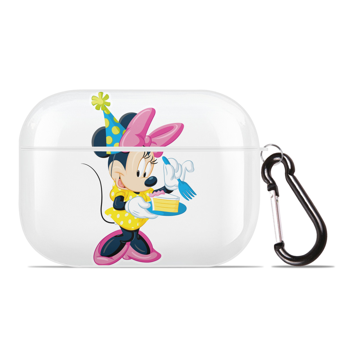 （画像用） ミッキーマウス Mickey Mouse 【AirPods Pro用】ハードシェル保護ケース 耐衝撃・防指紋・カラビナ付き商品仕様