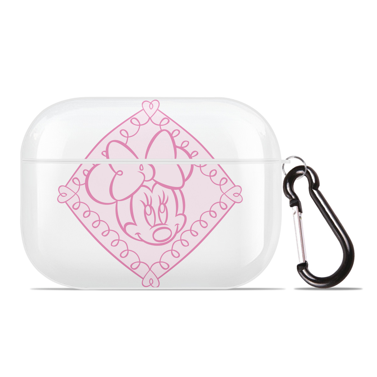 （画像用） ミッキーマウス Mickey Mouse 【AirPods Pro用】ハードシェル保護ケース 耐衝撃・防指紋・カラビナ付き商品仕様