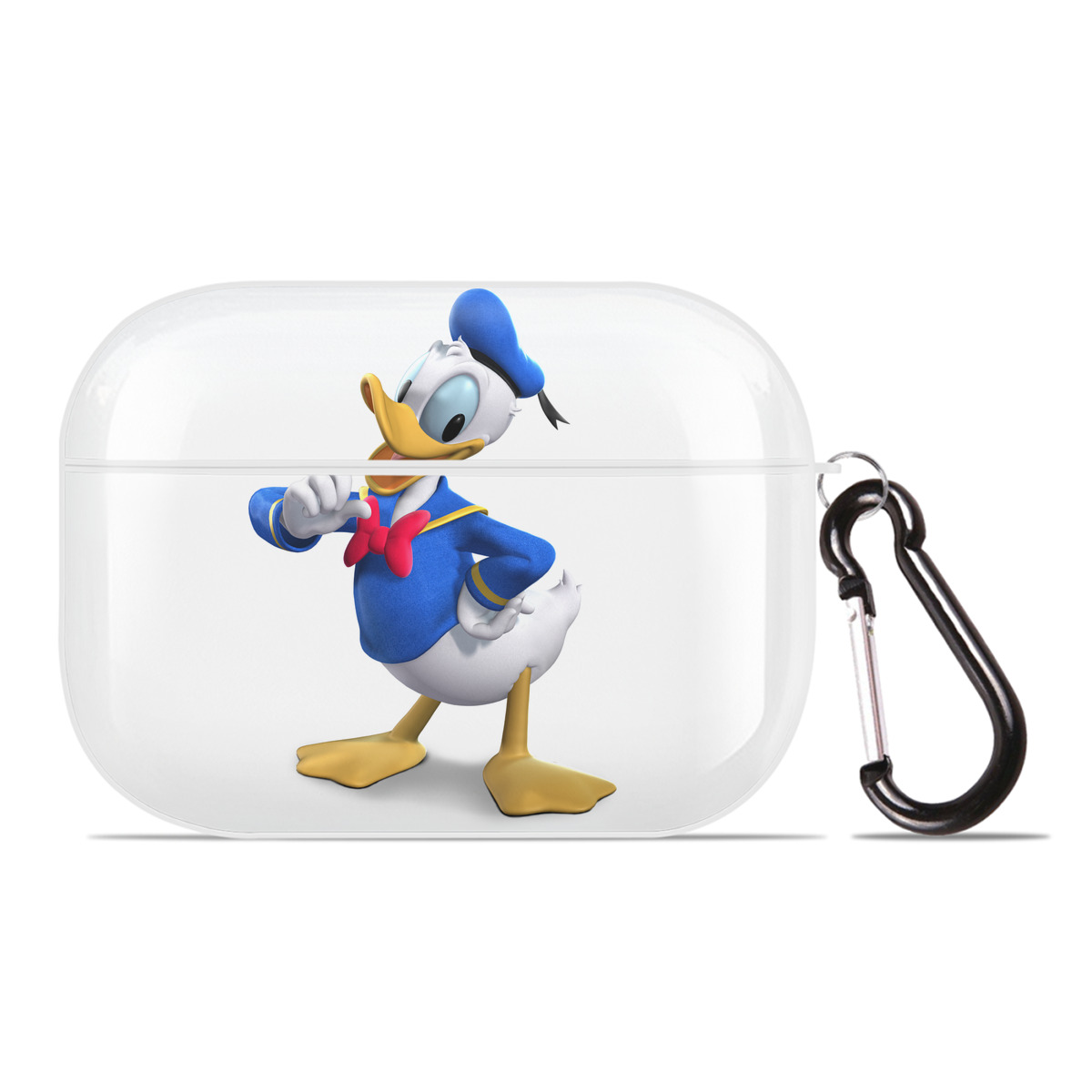 （画像用） ミッキーマウス Mickey Mouse 【AirPods Pro用】ハードシェル保護ケース 耐衝撃・防指紋・カラビナ付き商品仕様