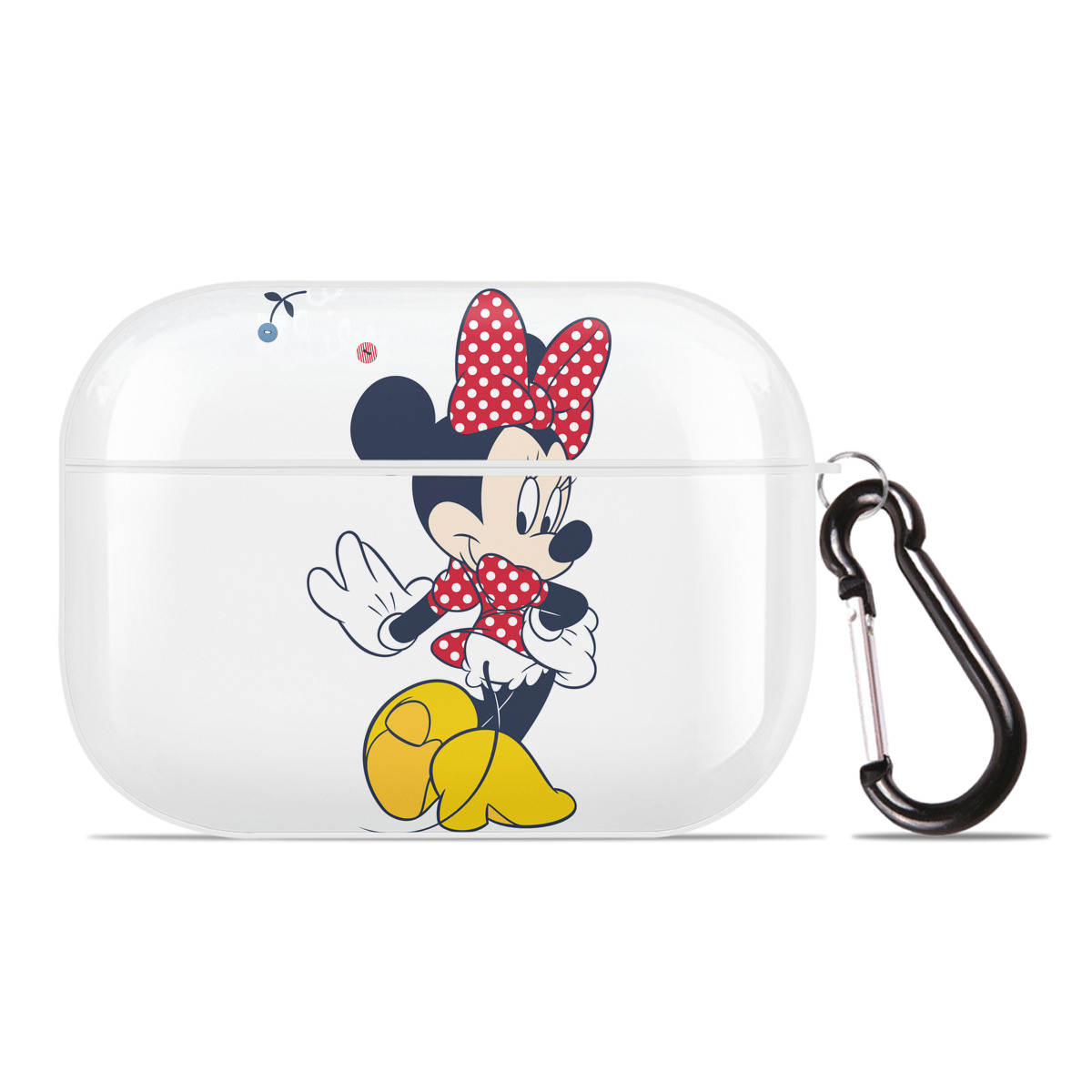 （画像用） ミッキーマウス Mickey Mouse 【AirPods Pro用】ハードシェル保護ケース 耐衝撃・防指紋・カラビナ付き商品仕様