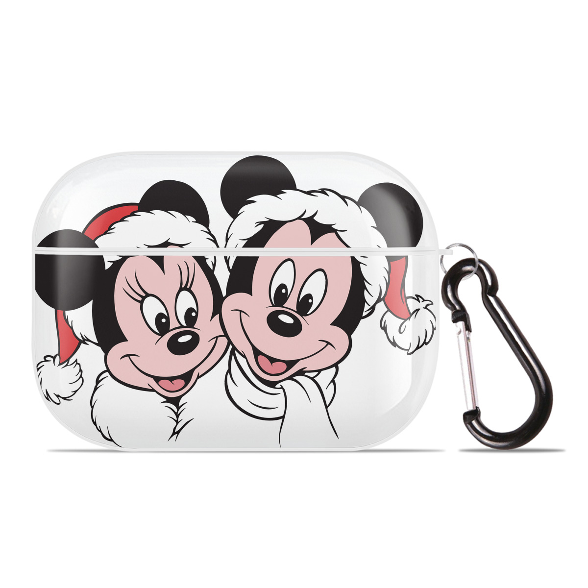 （画像用） ミッキーマウス Mickey Mouse 【AirPods Pro用】ハードシェル保護ケース 耐衝撃・防指紋・カラビナ付き商品仕様
