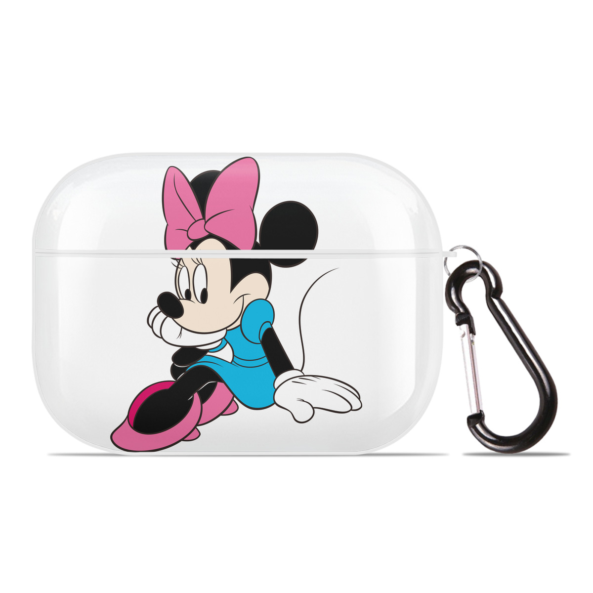 （画像用） ミッキーマウス Mickey Mouse 【AirPods Pro用】ハードシェル保護ケース 耐衝撃・防指紋・カラビナ付き商品仕様