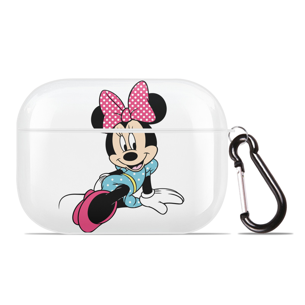 （画像用） ミッキーマウス Mickey Mouse 【AirPods Pro用】ハードシェル保護ケース 耐衝撃・防指紋・カラビナ付き商品仕様