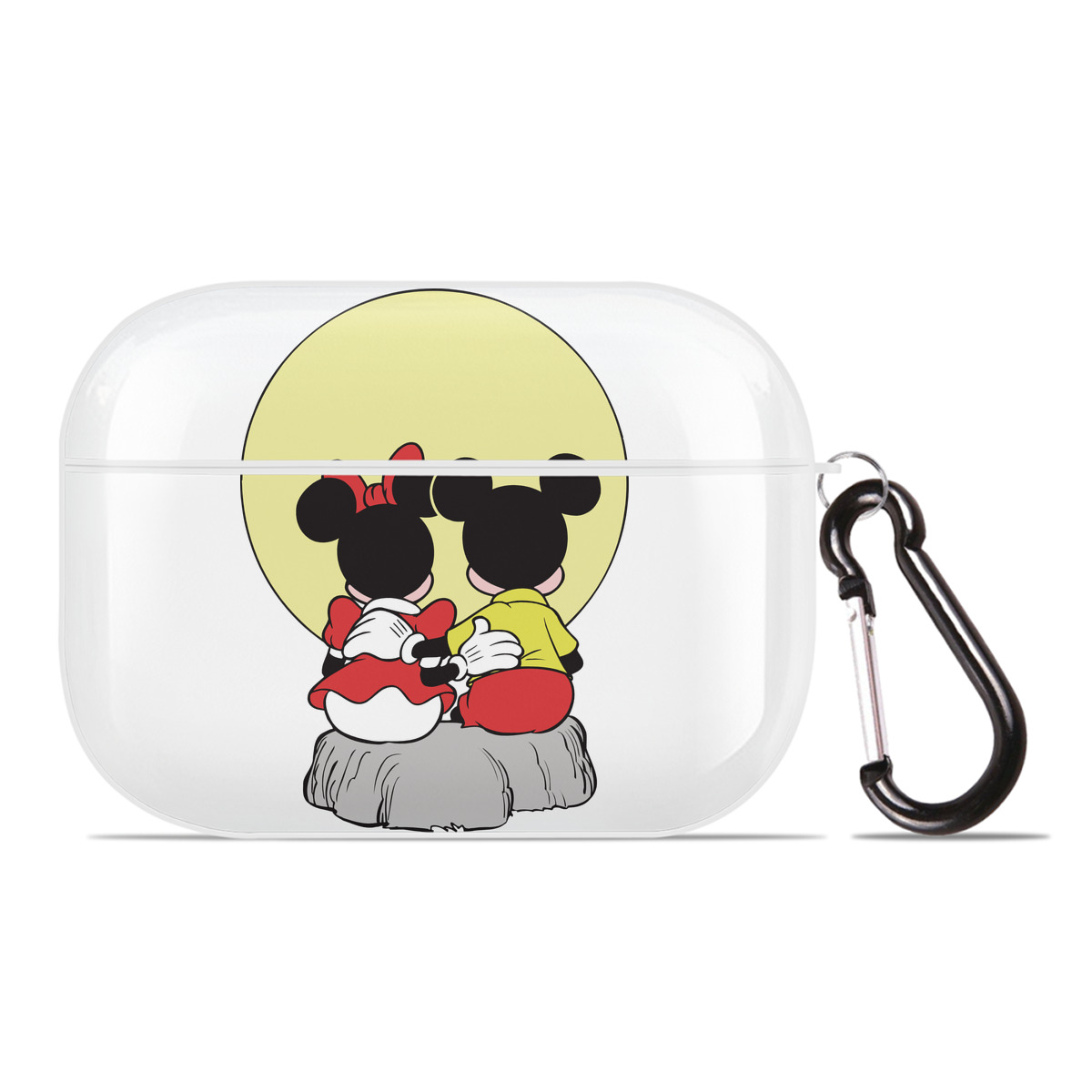 （画像用） ミッキーマウス Mickey Mouse 【AirPods Pro用】ハードシェル保護ケース 耐衝撃・防指紋・カラビナ付き商品仕様