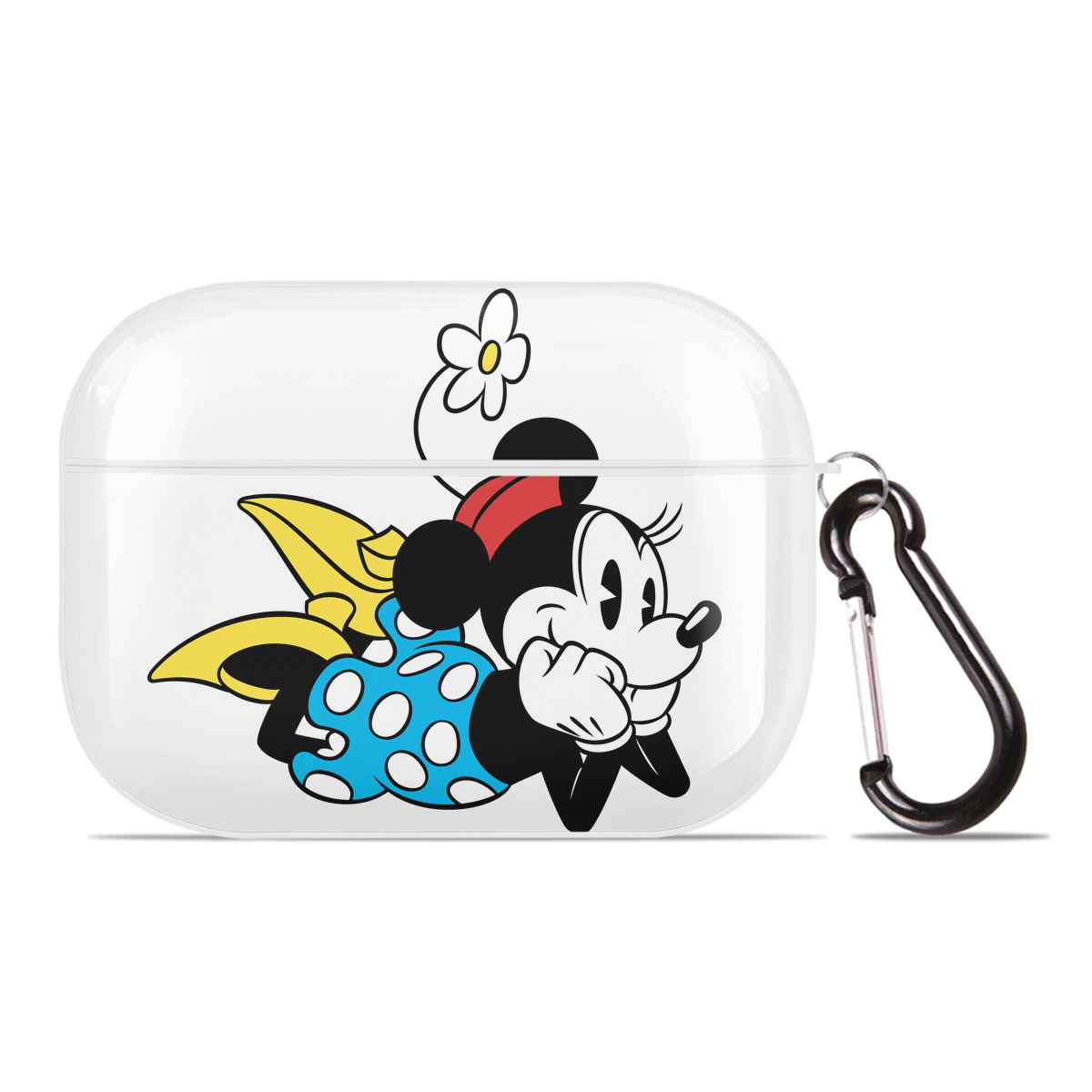 （画像用） ミッキーマウス Mickey Mouse 【AirPods Pro用】ハードシェル保護ケース 耐衝撃・防指紋・カラビナ付き商品仕様