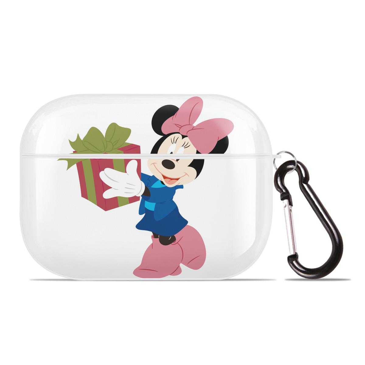 （画像用） ミッキーマウス Mickey Mouse 【AirPods Pro用】ハードシェル保護ケース 耐衝撃・防指紋・カラビナ付き商品仕様