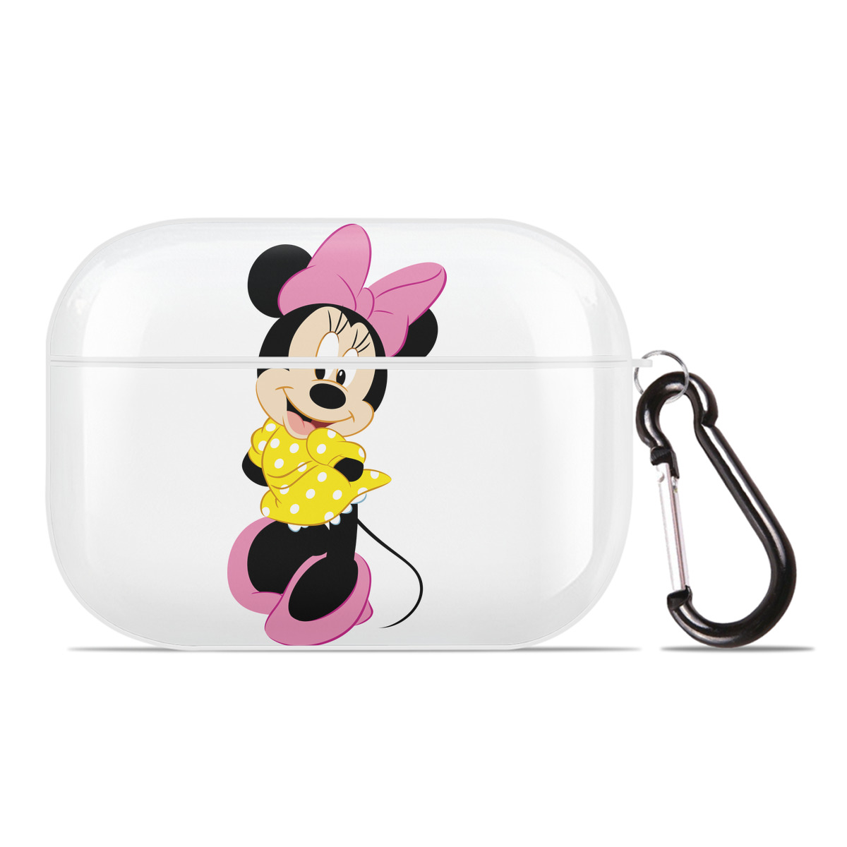 （画像用） ミッキーマウス Mickey Mouse 【AirPods Pro用】ハードシェル保護ケース 耐衝撃・防指紋・カラビナ付き商品仕様