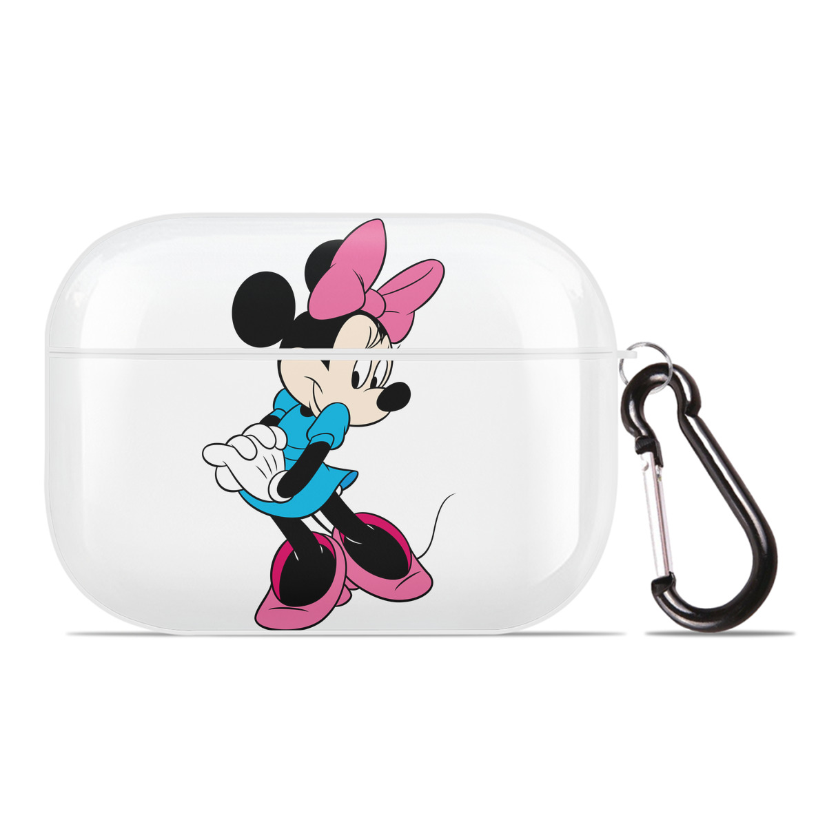 （画像用） ミッキーマウス Mickey Mouse 【AirPods Pro用】ハードシェル保護ケース 耐衝撃・防指紋・カラビナ付き商品仕様